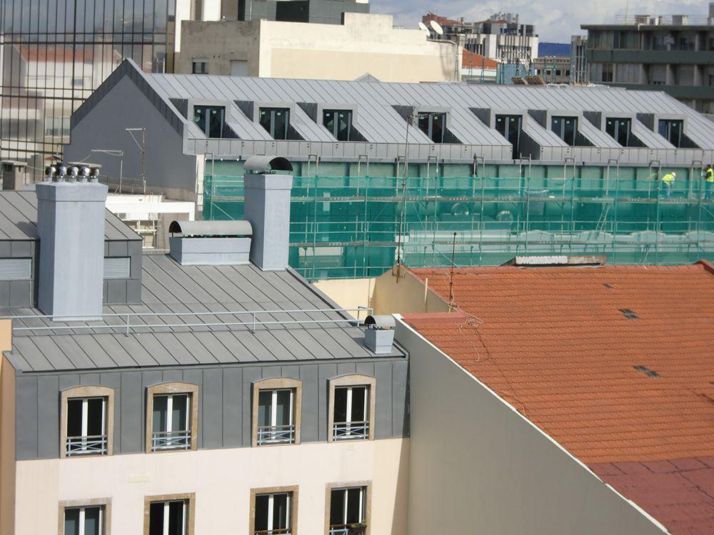 Edificios no Saldanha em Lisboa